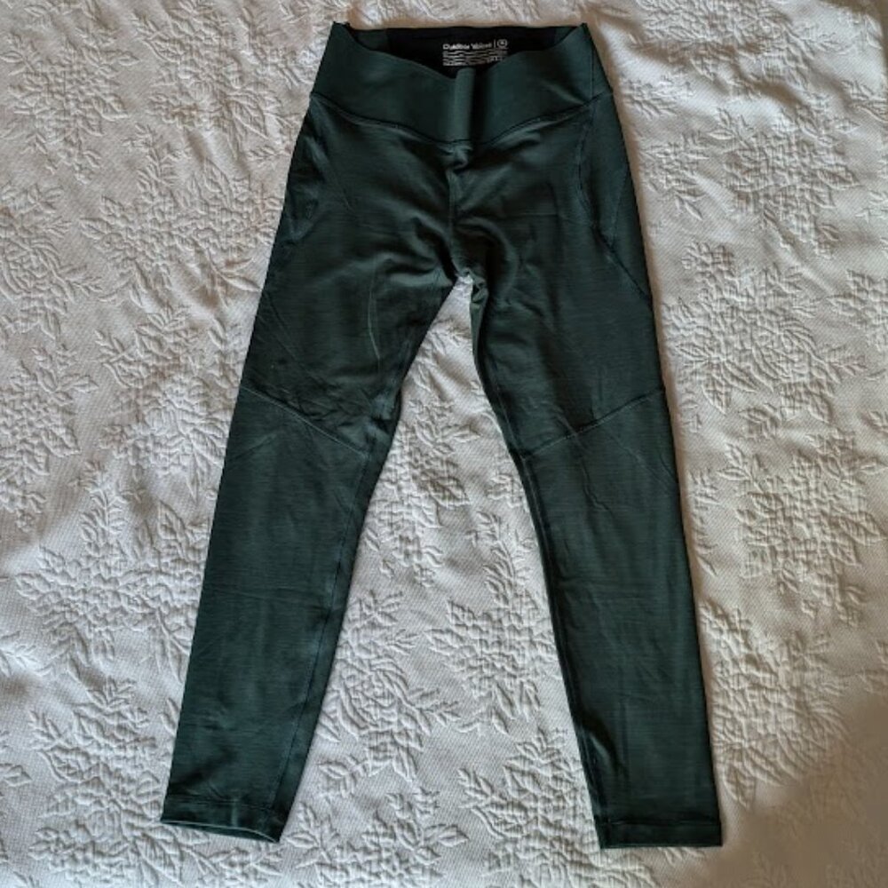 Outdoor Voices Jungle Green Warmup Leggings
